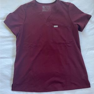 Burgundy Catarina top